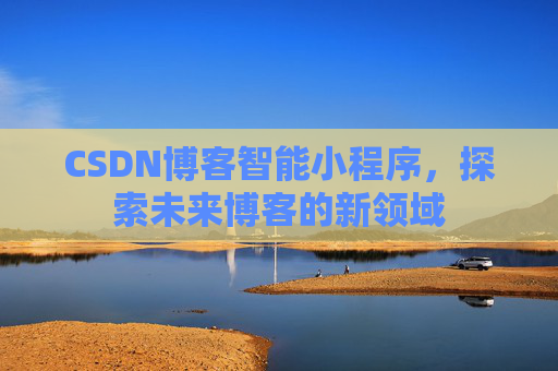 CSDN博客智能小程序，探索未来博客的新领域
